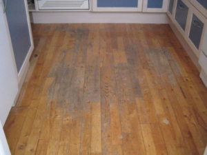 Afslibning af gulve på Østerbro og hele Sjælland -før gulvafslibning
