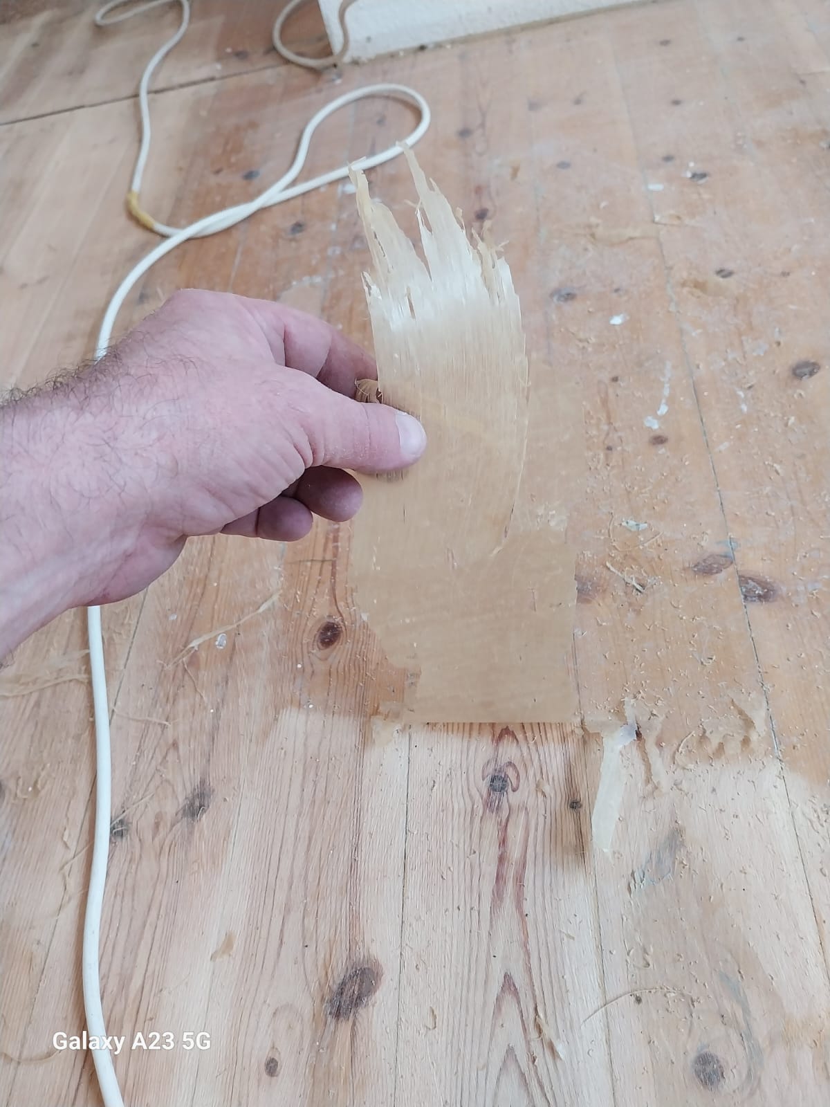 Se billede med - Skaler lakken af som når du skraller et æble?