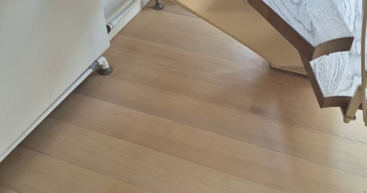 Slibning under trappen